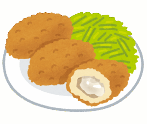 カキフライ←こいつって正直牡蠣の良さを全く生かせてないよな