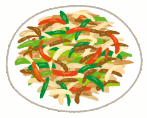 青椒肉絲とかいうご飯に合わない中華…