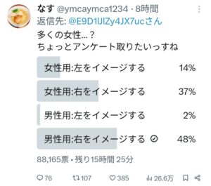 【画像】女さん「そうめんは重労働！！多くの女性がイメージするそうめんはこれ！！弱者男性は簡単な方をイメージしてる！！！」