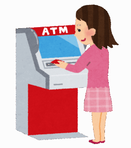 ATM「カードをお取りください」ATM「紙幣をお」ワイ「ﾌﾝ！(最速でお札を取る)」