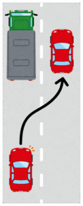【悲報】車線変更怖すぎワロタンゴ