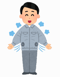 空調服とかいう底辺の目印wwwwwwwww