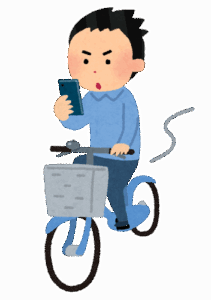 自転車の“ながらスマホ”は反則金1万2000円　警察庁がルールブック公開