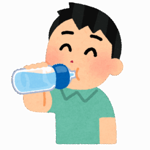 医者「ワイさん、水分不足で血がドロドロですね、小まめに水飲んでください」ワイ「了解ｺﾞｸｺﾞｸ」