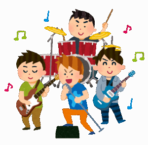 彡(^)(^)「一応バンドやってます！」(o^^o)「ベースですか？笑」