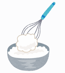 【電動ミキサー必須】わい「生クリーム？すぐ泡立つやろ」