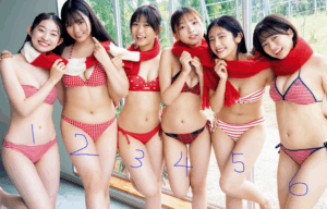 【画像あり】この中で一番可愛いグラビアアイドルは４だよな？