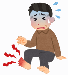【なりたくない病気】ワイ、ついに痛風になってしまう…..