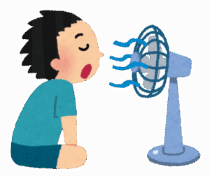 職場でUSB扇風機使ってるやつ