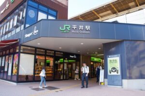 今さっき平井駅の前で実際にあった出来事なんだが