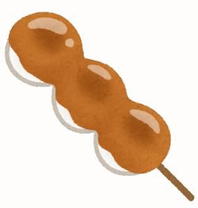 和菓子でみたらし団子最強説！！