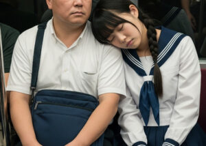 たまに電車で若い女がおっさんの肩で寝てる時あるじゃん？
