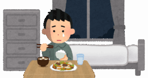【悲報】一人暮らし、さみしい