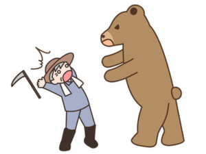 【無理】正直金属バットありなら熊が相手でも勝てそうだよな…