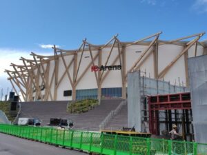 【画像あり】一流建築家の隈研吾さん、名古屋市のアリーナホールをデザイン
