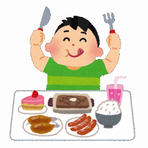 普通の食生活してたらそこまで太らんよな