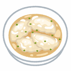 嫁が鍋に餃子を入れるんだが