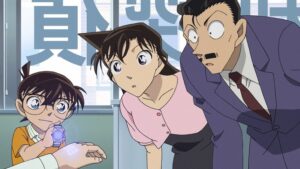 コナン「蘭っ出るっ！」ﾋﾞｭﾙﾙ  蘭「白い液体…？」ペロッ蘭「！？こ、これは…」