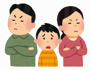 子供の頃に『親の喧嘩』が絶えなかったやつ…..