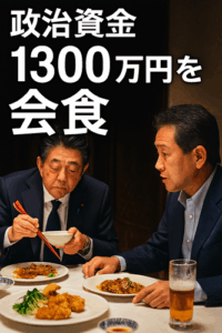 【文春砲】林芳正がわずか1年で政治資金1300万を会食に使っていた