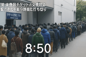 【大阪・関西万博】“未使用”チケットの交換対応初日　1日数百枚程度… 朝から東ゲート交換所に長蛇の列も午前9時前に打ち切り