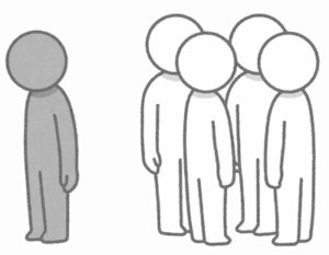 【あるある】3人以上の場だと急に話せなくなるやつｗｗｗｗｗｗｗｗｗｗｗｗｗ