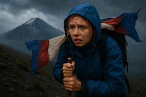 台風が迫り来る富士山でフランス人女性2人が強行登山　風雨にさらされ低体温症に… 山岳遭難救助隊が雨のなか山頂へ向かい救助