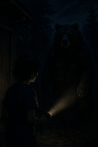 夜中に母屋のトイレに行く途中でクマに遭遇… 離れで寝ていた40代男性が体長約1.3ｍのクマに襲われて負傷