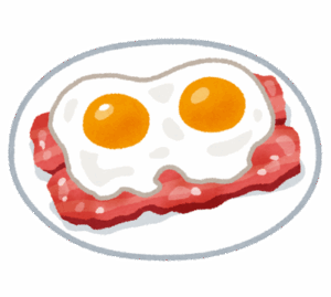 『ベーコンエッグ』とかいう宇宙一コスパがいい食べ物ｗｗｗｗ