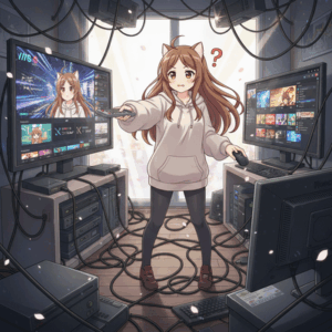 テレビとPCモニターの違いがあんまりわかってないんだが