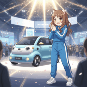 BYD、軽自動車のEV「ラッコ」を世界初公開