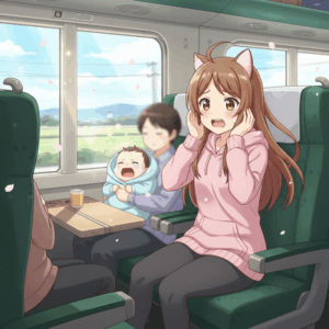 【申し訳無いけど本当に嫌と吐露】楽しんご・新幹線グリーン車で赤ちゃんがギャン泣き…