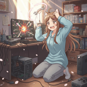 ワイ、PCがぶっ壊れもうお手上げ