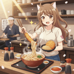 うどんに最も合うトッピング