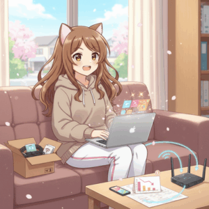 定年で趣味が動画視聴　通信費月1万円におさめたい　ノーパソ買って光回線6000円の入って格安スマホ