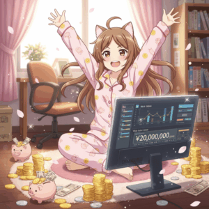 ワイ、やっと貯金2000万突破😭