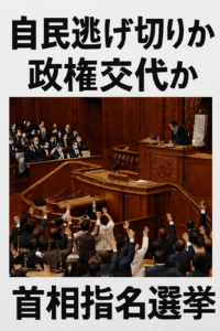 自民逃げ切りか政権交代か　首相指名選挙、交錯する思惑