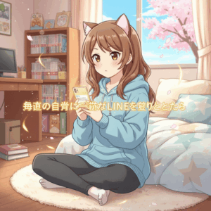 過去の自分に一通だけLINEを送るとしたら
