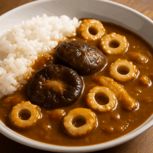 カレーに椎茸とちくわ入れる家庭って変わってたんやな