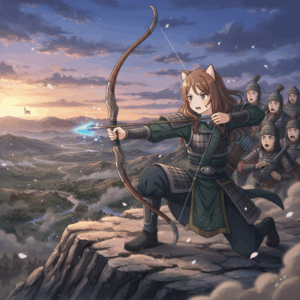 キングダム、衝撃展開！趙軍に十里先の獲物を射抜く六大将軍級の弓の名手『青華雲』が登場！！