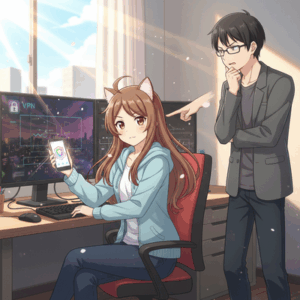 トッモ「お前左上にVPNって表示されてるやん　怪しいアプリインストールしたな」ワイ「いやちゃんと有料VPN契約したやつ」トッモ「はえー」