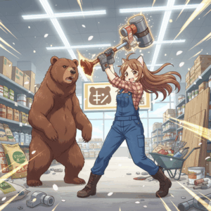 ホームセンターにあるものを使ってヒグマに勝ったら1億円