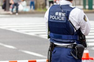 おっさんだけどおまわりさんに注意されちゃった…