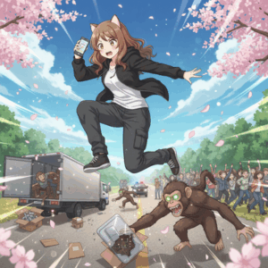 米国でウィルス実験の検体を乗せたトラックが事故→感染中の猿1頭逃げ出し未だ捕まらず🙈