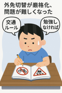 「交通ルールを勉強しなければ」外免切替が厳格化、問題が難しくなった…外国人から戸惑いの声も　住民票の提出義務化も