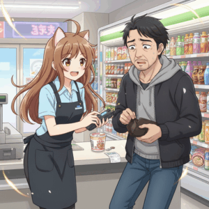 コンビニバイトの40過ぎのおっさんに金ないんですか？って聞いたら