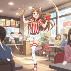 【画像】マクドナルド、またまたまた人気Vtuberとコラボwwwwwwwwwwwwwwwwwwwwwwww