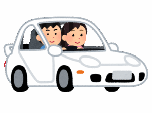 助手席ワイ「今行けたよね？」「左から車来てないよ！」「あっ！」