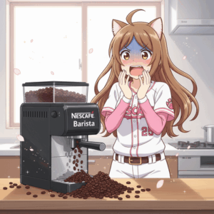 【仰天】ワイジ、ネスカフェバリスタでコーヒー豆がやばいことになっててびっくり仰天してしまう