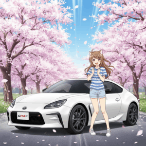 GR86納車されたで